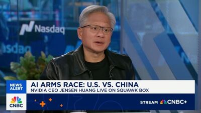 Jensen Huang Soal Perlombaan AI AS-Tiongkok